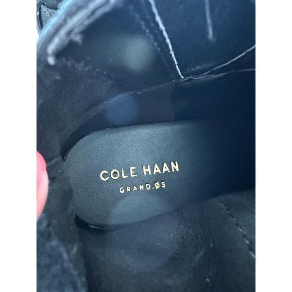 cole haan jensynn suede black bootie size 7.5B - Picture 7 of 9